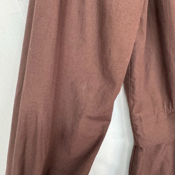 free-est La Bamba Cotton Double Espresso Drop Waist Ruffle Lace Hem Mini Dress - Picture 15 of 16